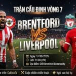 Ảnh bìa trực tiếp và nhận định trận cầu đinh Brentford vs Liverpool lúc 21h00 ngày 17/10/2026 tại Ngoại hạng Anh trên CakhiaTV.